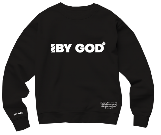 By God Classic Sweater - Blk