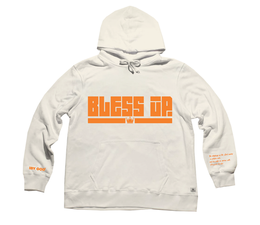 Bless Up hoodie (off white)