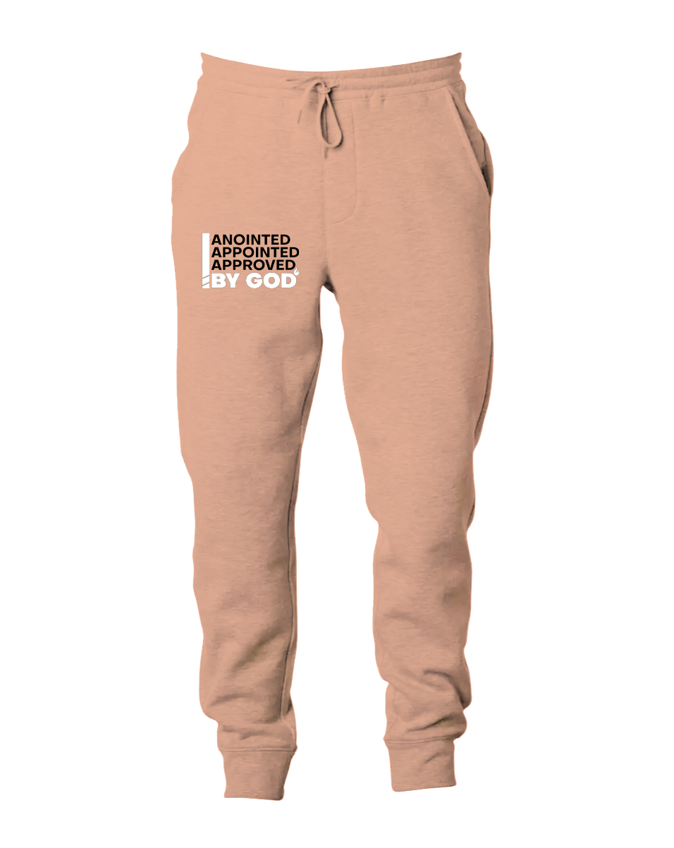 AAA By God Sweatpants-Peach