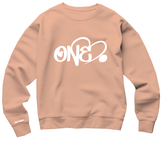 One Love Sweater- Peach