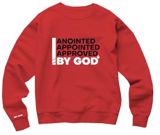 AAA By God Sweater - Red